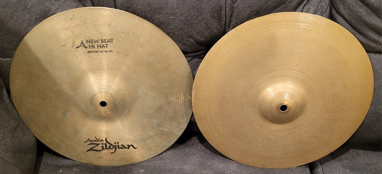 Zildjian Hihat Drum Cymbals Pair