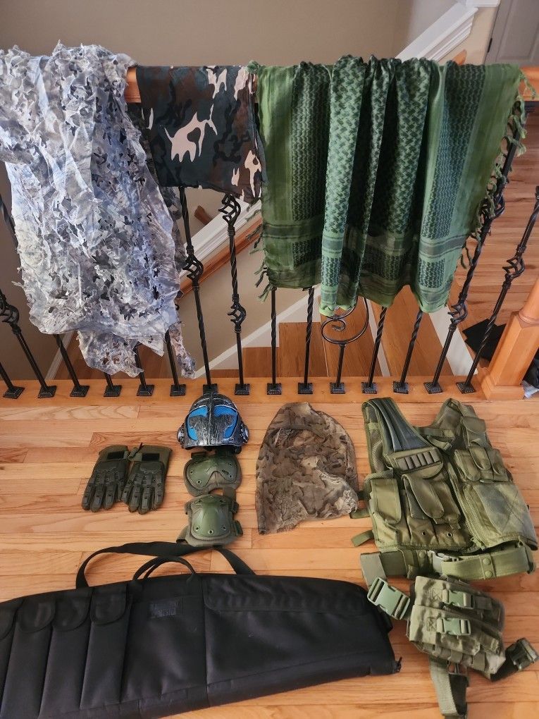 Camouflage Gear, Adult or Kid