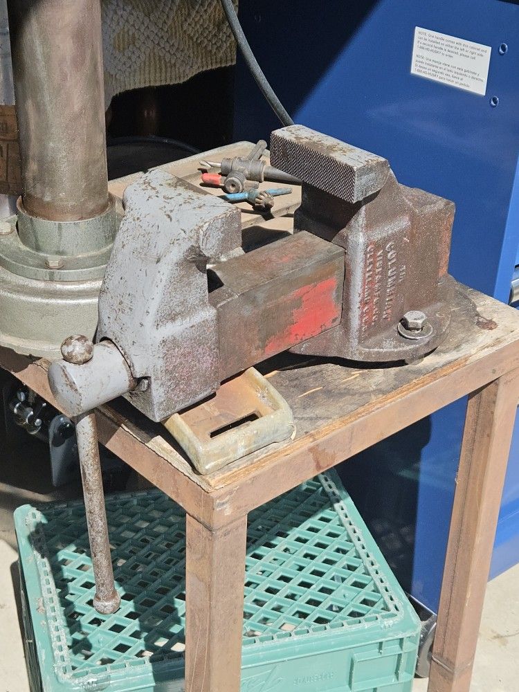 Colombian Heavy Duty Shop Vise 504,grate Deal For Shop 