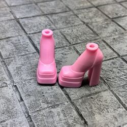 Doll Bratz, Versace heels, custom pink