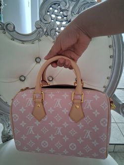 Replica Logo Bag Light Pink Speedy