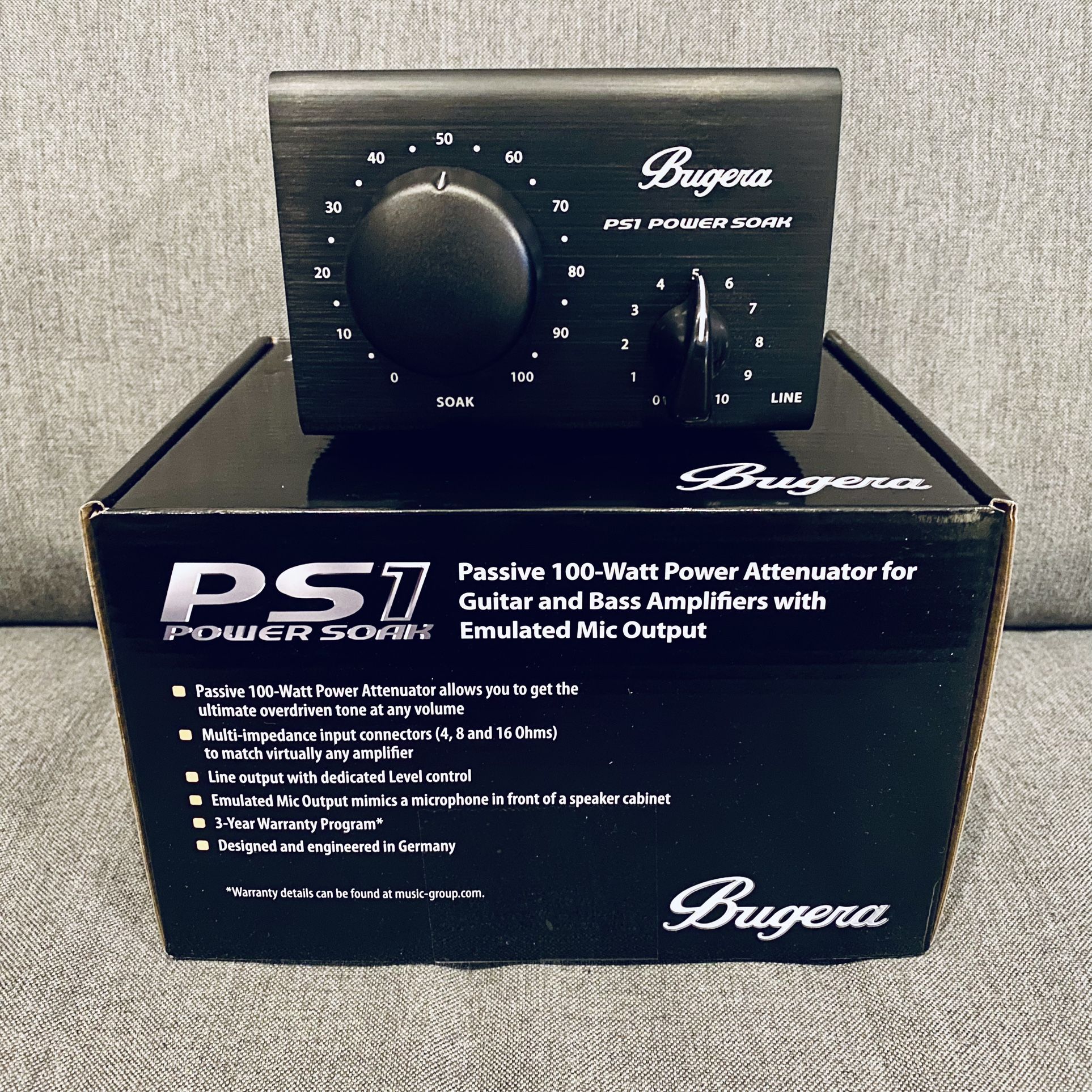 Bugera PS1 Power Soak 100-Watt Attenuator