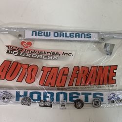 New Orleans Hornets License Plate Frame 