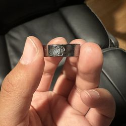 Ring w/ Cute Mushroom Design 