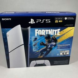 New Sony PlayStation 5 Digital Edition PS5 825GB Fortnite Flowering Chaos Bundle 