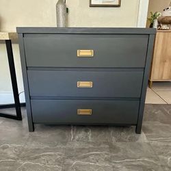 Wooden Grey Dresser / Drawers/ Chest