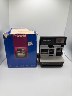 Vintage Sun 600 LMS Polaroid Camera