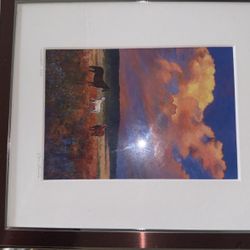 October Sky Painting 