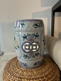 Chinese Porcelain Ceramic Garden Stool