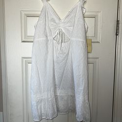 White Summer Dress New with Tags (Was $48, now $25)