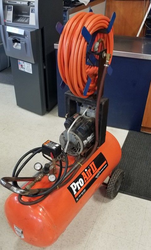 Pro Air II 5HP 25 Gallon Air Compressor with 50' Hose 793444-1