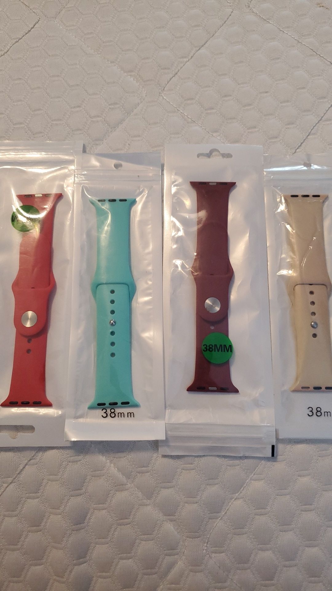Apple Watch silicone bands x4