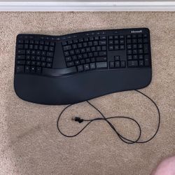 Ergonomic keyboard, Microsoft model, 1878