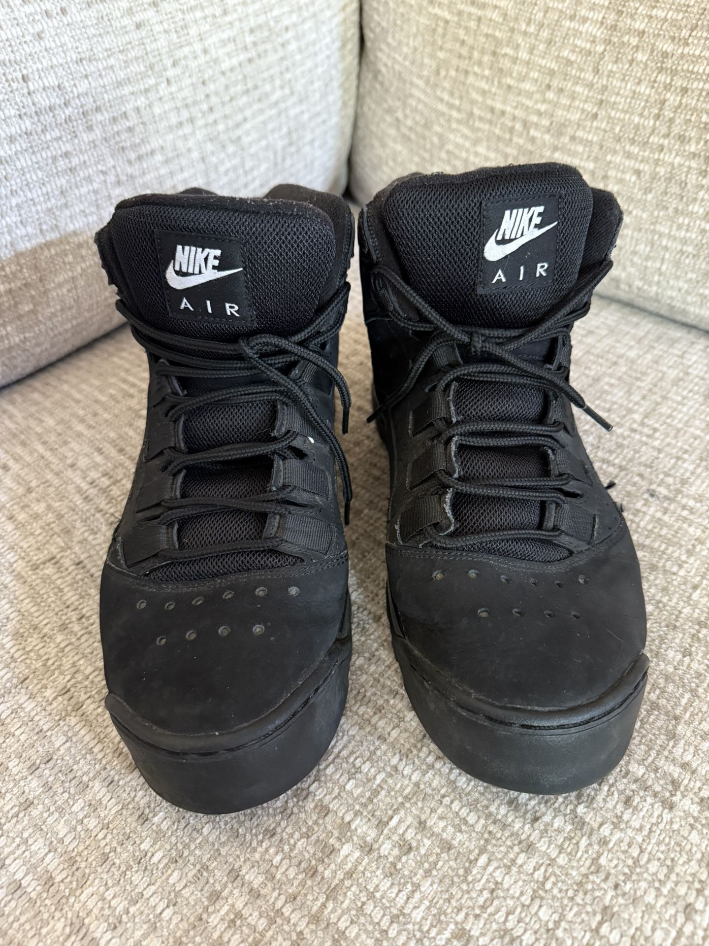 Nike Air Darwin Men Size 10.5 Dennis Rodman‎ Black Basketball Shoes AJ9710-002 Nike Air Darwin Dennis Rodman Black White Men main image 3