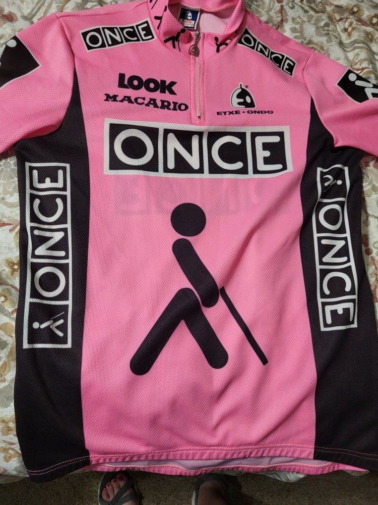 Once Exte Ondo Look Macario Vintage Cycling Jersey XL