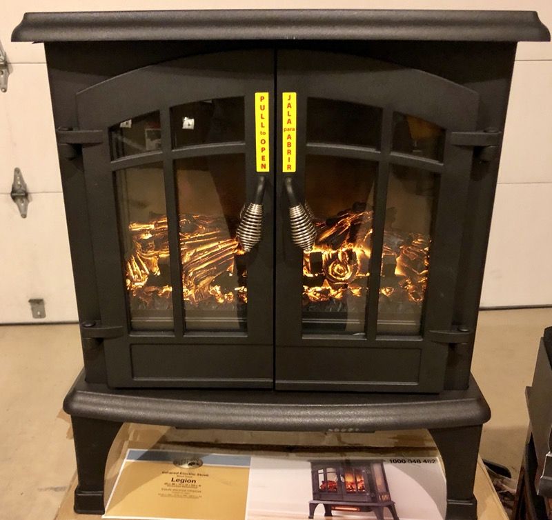 HAMPTON BAY LEGION 1,000 sq. ft. PANORAMIC INFRARED ELECTRIC STOVE