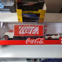 M2 Machines COCA COLA 1968 Chevy C60 Truck 1985 Camaro IROC-Z CHASE Auto-Haulers