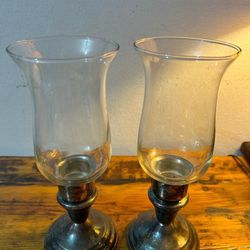 Candelabros Silver Rogers 10 Plg Antiguo 