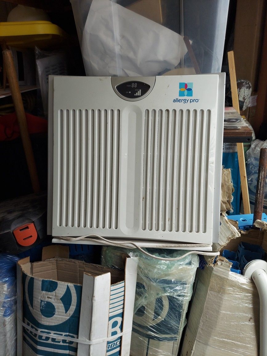 Allergy Pro Hepa Filter Air Cleaner Fan