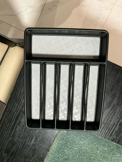 Silverware Holder Drawer Storage Organizer Placement 5 And A 6th Wider Opening
