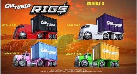Car tuned rigs series 2 diecast