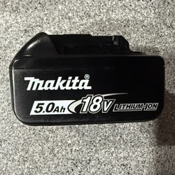 Makita Battery 5,0Ah,New