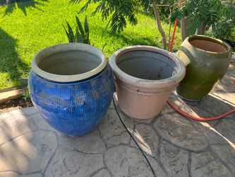 Cerámic pots/