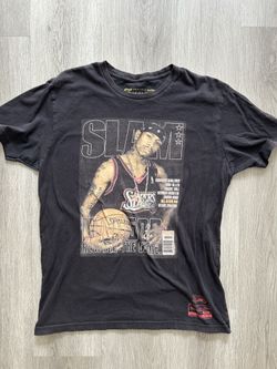 Mitchell & Ness Allen Iverson Slam Magazine T-Shirt Size Large