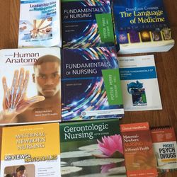 Nursing Textbooks, Most Like New