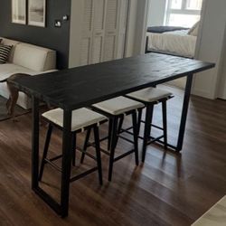 Counter Height Table and Stools