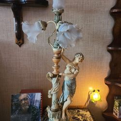 Italian Bronze Lamps