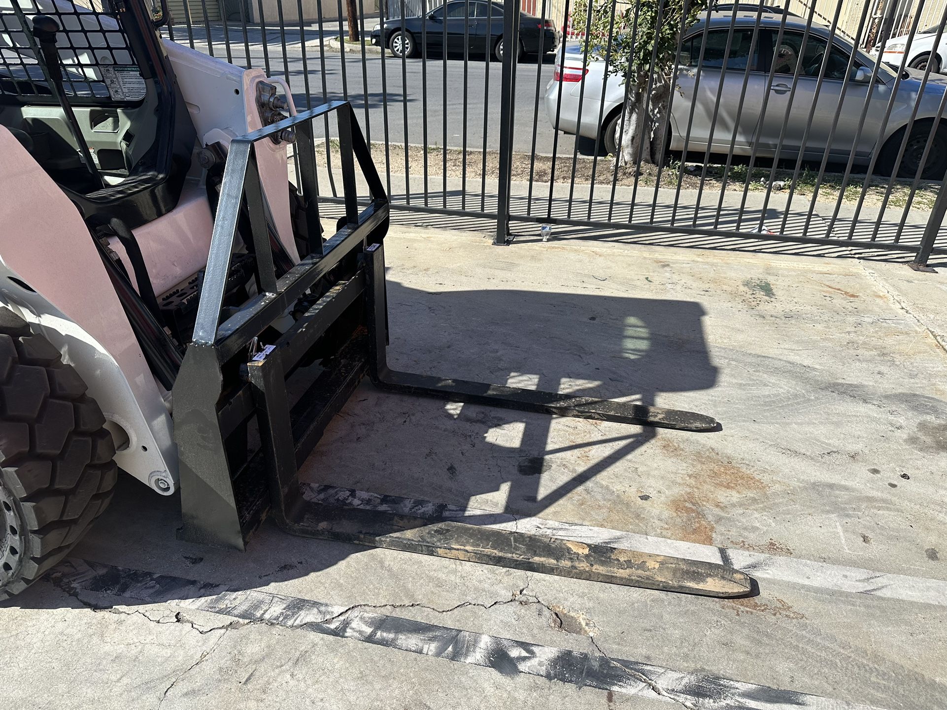 Skid Steer Fork Attachment