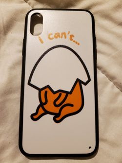 New Gudetama Lazy Egg iPhone X/Xs phone case