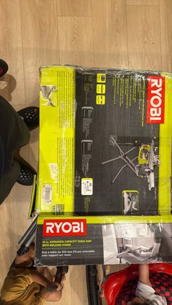 Ryobi 10 in. Table Saw with Rolling Stand