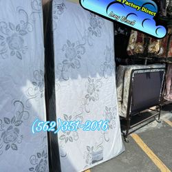 Twin Mattress Colchon Deluxe New Cama Nuevo 