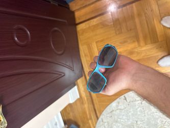 Dolphin blue sunglasses