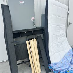 LED Storage Twin Bed