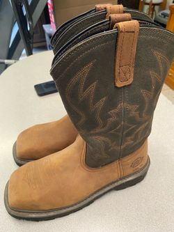 Steel toe Dickies work boots