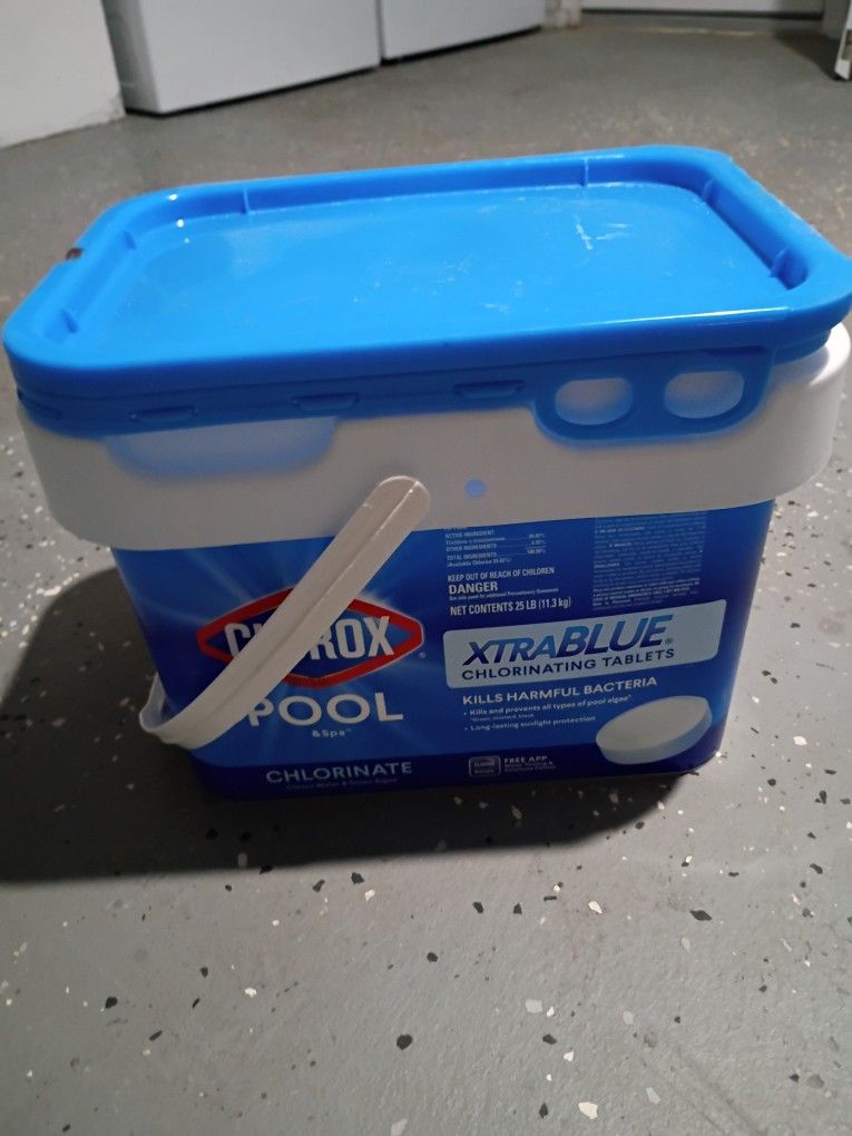 Clorox 3" Clorinating Tablets 25lb. Container