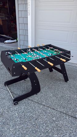 Foosball table (folding)