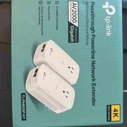 TP-Link passthrough powerline network extender NIB