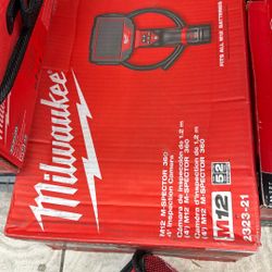 Mikwaukee M12 360 4 Ft Inspection Camera Kit With Battery And Charger