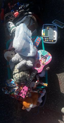 4 tubs of kids toys and games some new all great shape asking 40