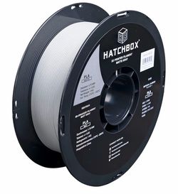 HATCHBOX Matte PLA Filament — 1.75mm, 1KG Spool (Gray) | ±0.03mm Precision