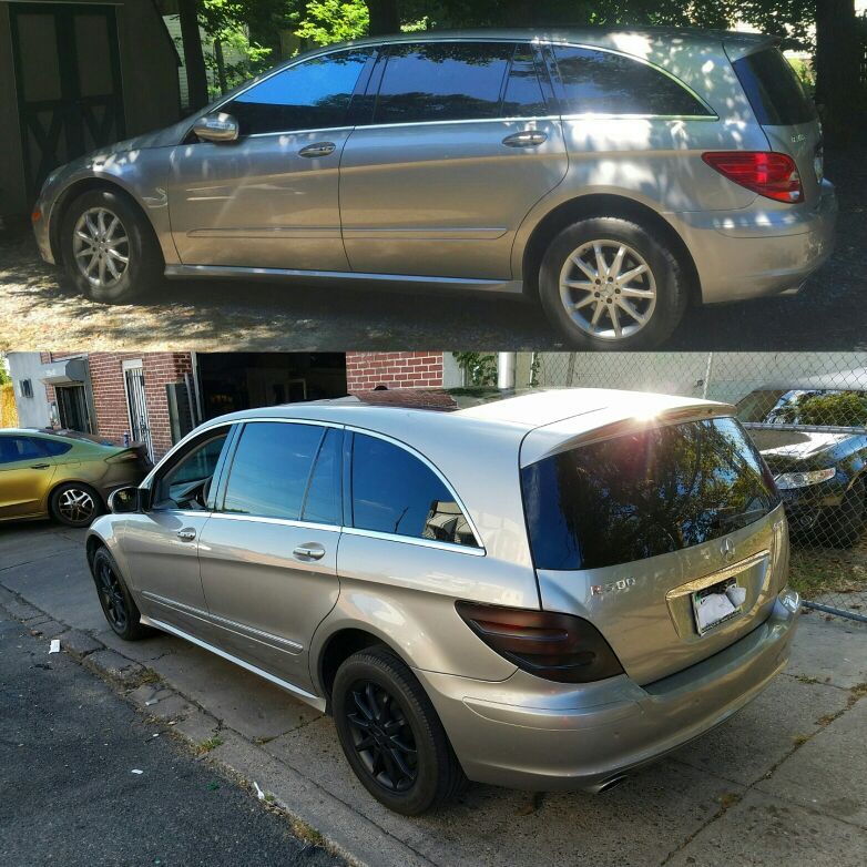 blackout your rims and tail lights