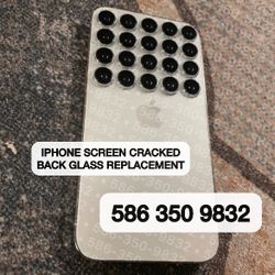 iPhone 14 Pro Max Back Glass Replacement 13 Pro Max Cracked Screen 17 Pro 16 Pro Housing Frame