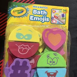Crayola Bath Emojis