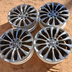 22" 6 Lug Nissan Wheels