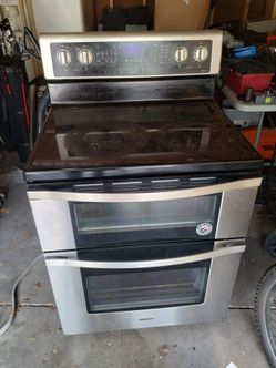Electric Dual oven stove