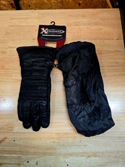 Xelement Leather Motorcycle Gloves – New – Size Medium – $40